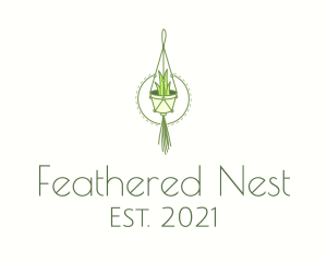 Hanging Plant Decor logo design