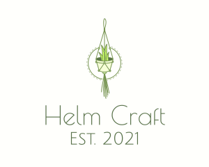 Hanging Plant Craft  logo design