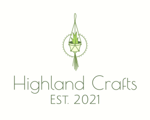 Hanging Plant Craft  logo design