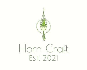 Hanging Plant Craft  logo design