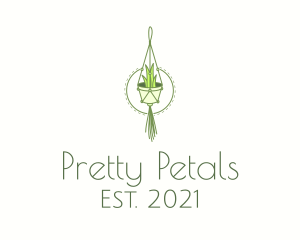 Hanging Plant Decor logo design