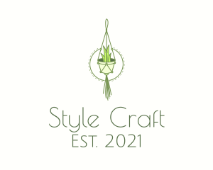 Hanging Plant Craft  logo design