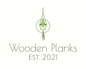 Hanging Plant Decor logo design