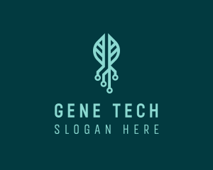 Genetics - Biotech Leaf Genetics logo design