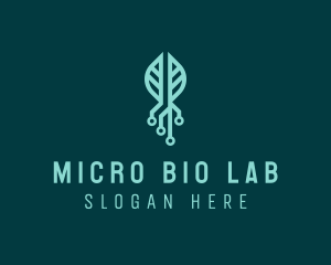 Biotech Leaf Genetics logo design