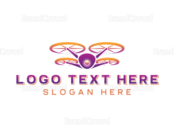 Aerial Camera Drone Logo