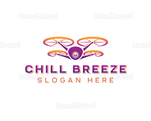 Aerial Camera Drone Logo