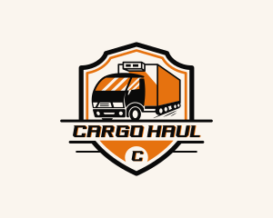 Logistics Delivery Truck logo design