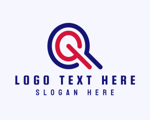Monogram - Casual Multimedia Corporation Letter GQ logo design