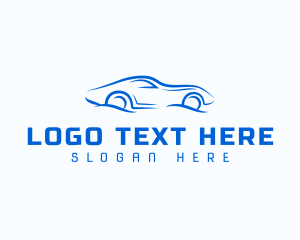 Driving School - Automotive Car Racing logo design