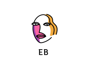 Wellness - Woman Face Art logo design