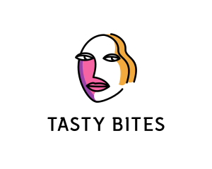 Beautician - Woman Face Art logo design