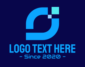 Technology - Blue Pixel Technology logo design