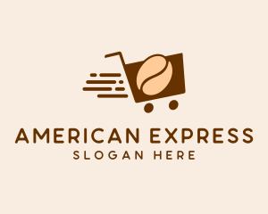 Express Coffee Shopping  logo design