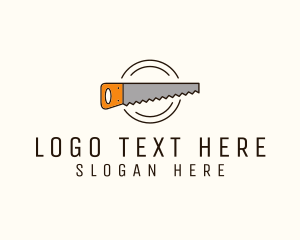Tool - Construction Saw Tool logo design