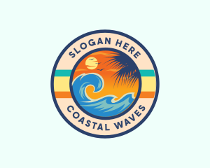 Ocean Wave Resort  logo design