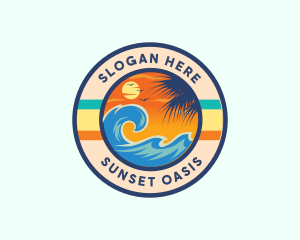 Ocean Wave Resort  logo design