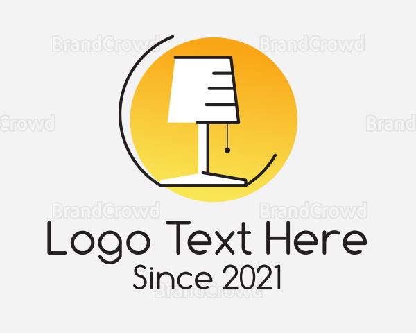 Desk Lamp Appliance Logo