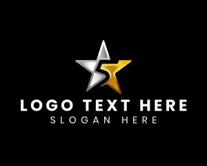 Five - Five Star Media logo design