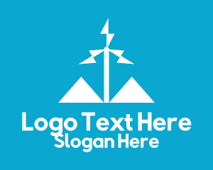 Wind Turbine Fan Logo