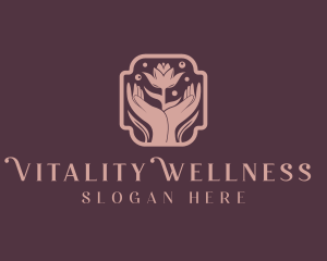 Florist Wellness Salon logo design