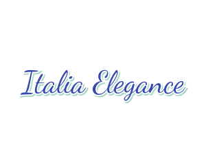 Elegant Cursive Wordmark logo design