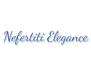 Elegant Cursive Wordmark logo design