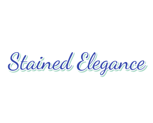 Elegant Cursive Wordmark logo design