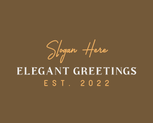 Elegant Luxury Business logo design