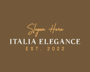 Elegant Luxury Business logo design