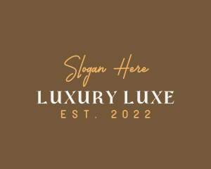 Elegant Luxury Business logo design