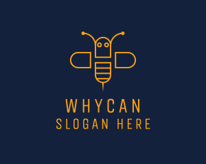 Beekeeper - Bee Wasp Insect logo design