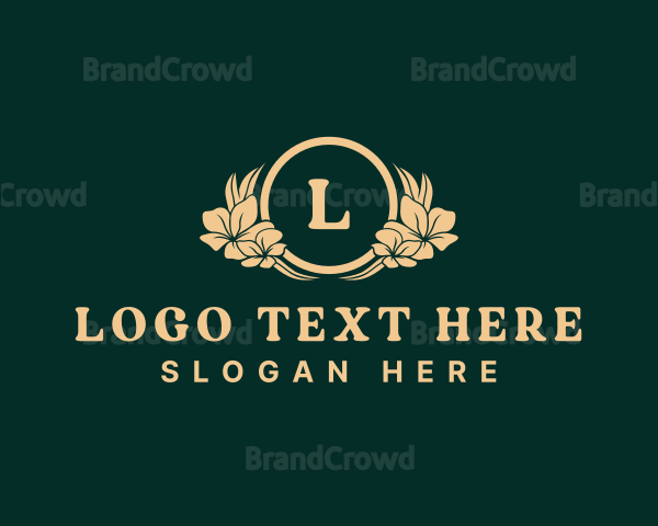 Elegant Organic Flower Logo