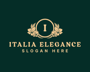 Elegant Organic Flower  logo design