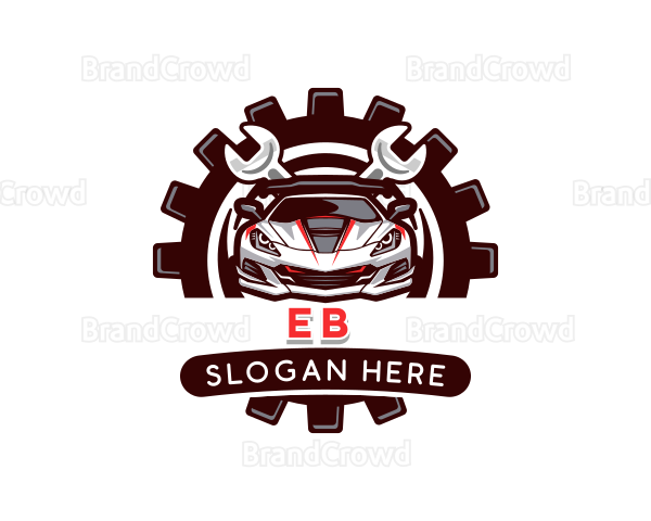 Car Garage Detailing Logo