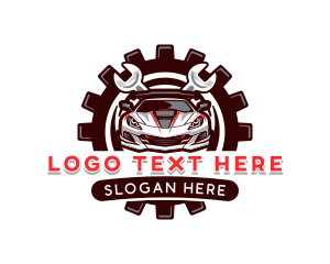 Gear - Car Garage Detailing logo design