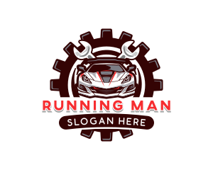 Race - Car Garage Detailing logo design