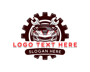 Car Garage Detailing Logo