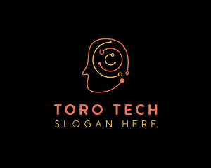 Cyber Brain Tech logo design