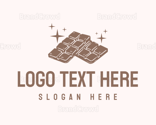 Sweet Chocolate Candy Logo