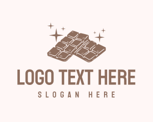 Cotton Candy - Sweet Chocolate Candy logo design