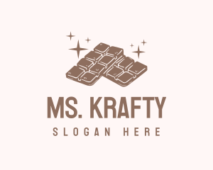 Sweet Chocolate Candy Logo