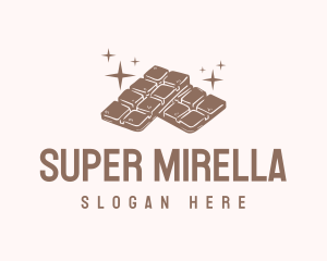 Sweet Chocolate Candy Logo