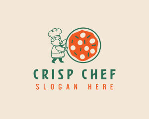 Pizza Chef Pizzeria logo design