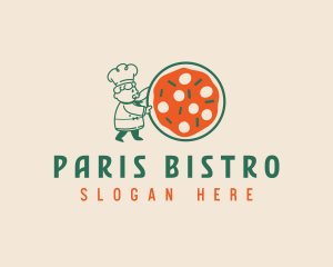 Pizza Chef Pizzeria logo design