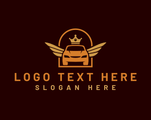 Sedan - Luxury Car Garage logo design