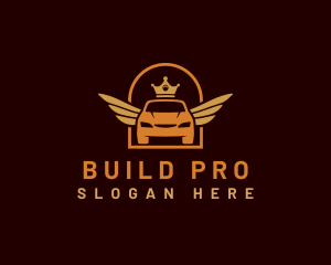 Panel Beater - Luxury Car Garage logo design