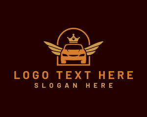 Auto Detailing - Luxury Car Garage logo design