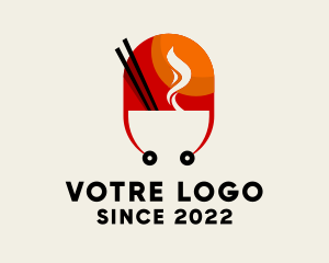 Noodle - Hotpot Noodle Cart logo design