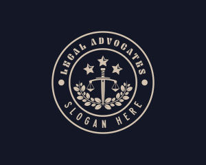 Legal Judiciary Prosecutor logo design